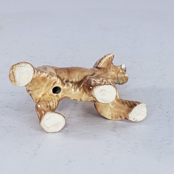 Hagen Renaker Cocker Spaniel Dog Figurine Missing Newspaper Figurine *Repaired* - Picture 5 of 10